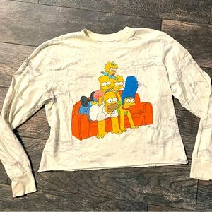 Long sleeve Simpsons shirt